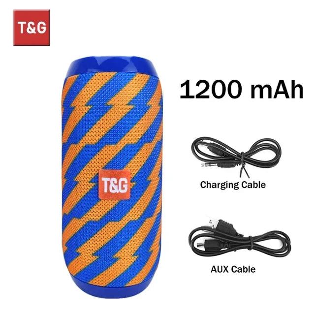 TG117 Portable Bluetooth Boombox Speaker
