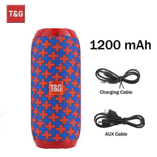 TG117 Portable Bluetooth Boombox Speaker
