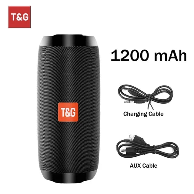 TG117 Portable Bluetooth Boombox Speaker
