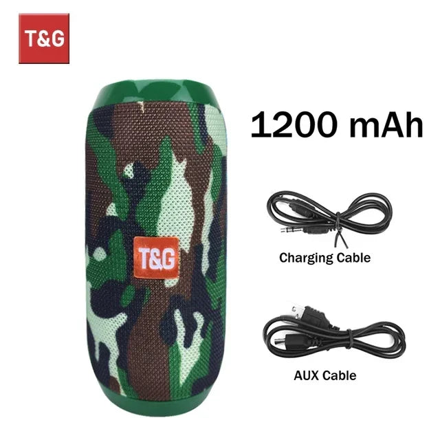 TG117 Portable Bluetooth Boombox Speaker
