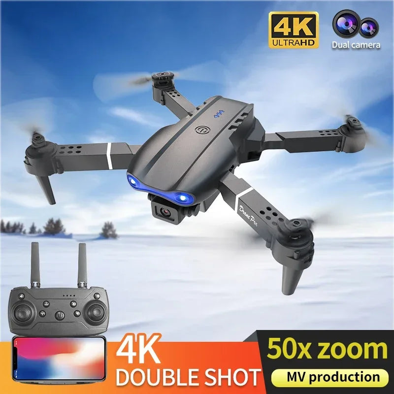 E99 Pro 4K Foldable RC Drone