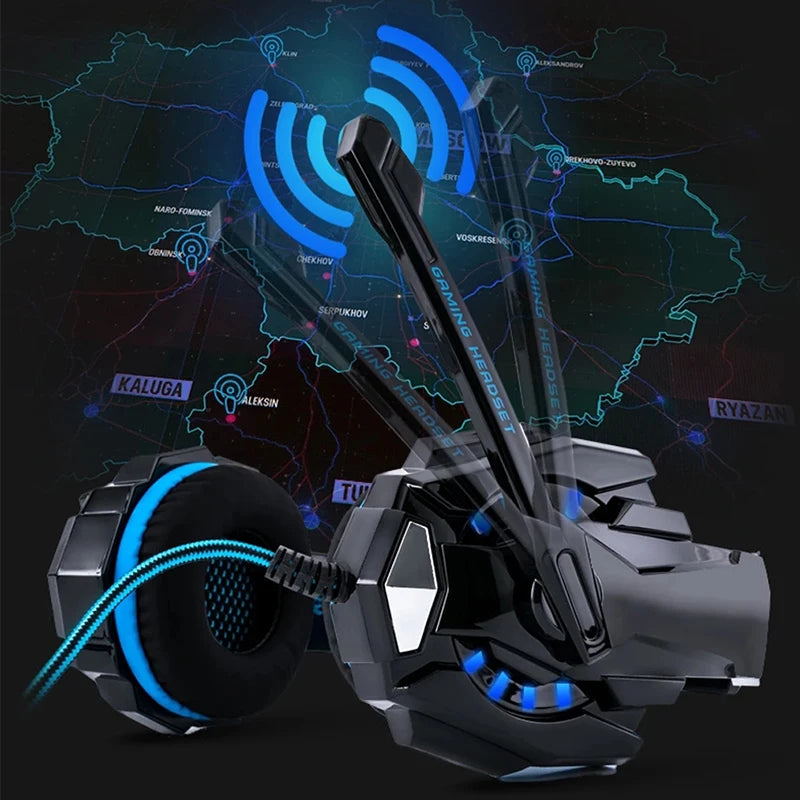 G9000 Gaming Headset with Mic & LED Lights