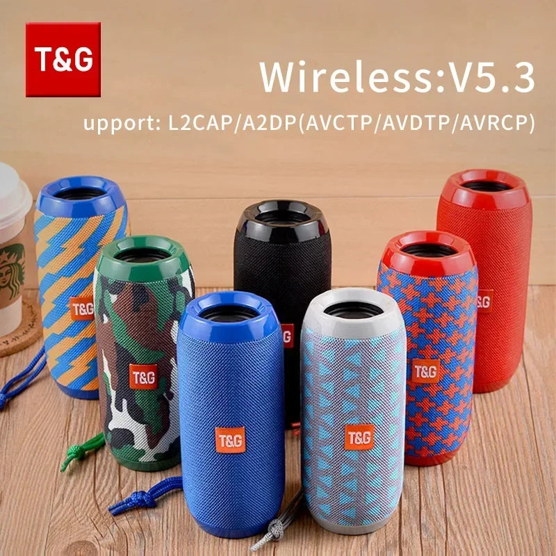 TG117 Portable Bluetooth Boombox Speaker