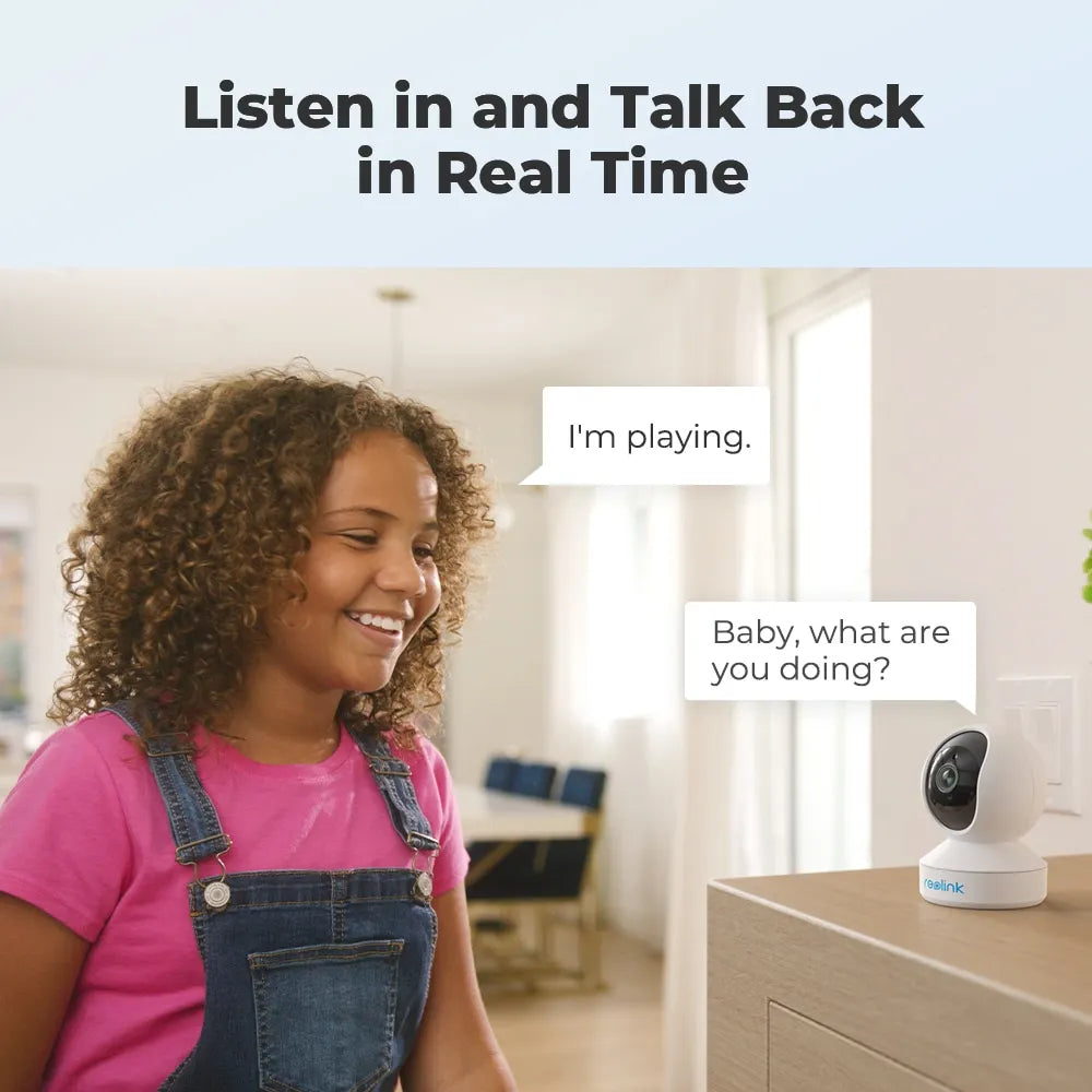 Reolink E1 2K 4MP WiFi Indoor Camera