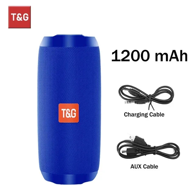 TG117 Portable Bluetooth Boombox Speaker