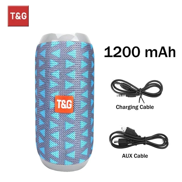 TG117 Portable Bluetooth Boombox Speaker