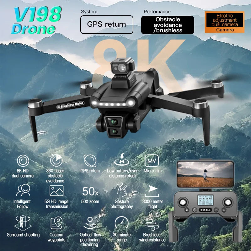 Xiaomi V198GPS 8K Drone