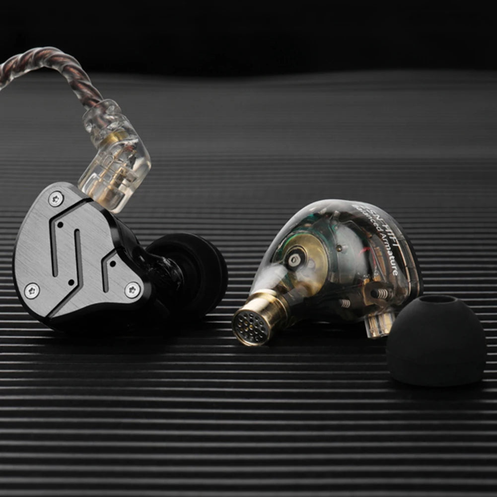 KZ-ZSN Hybrid HiFi Bass Earbuds