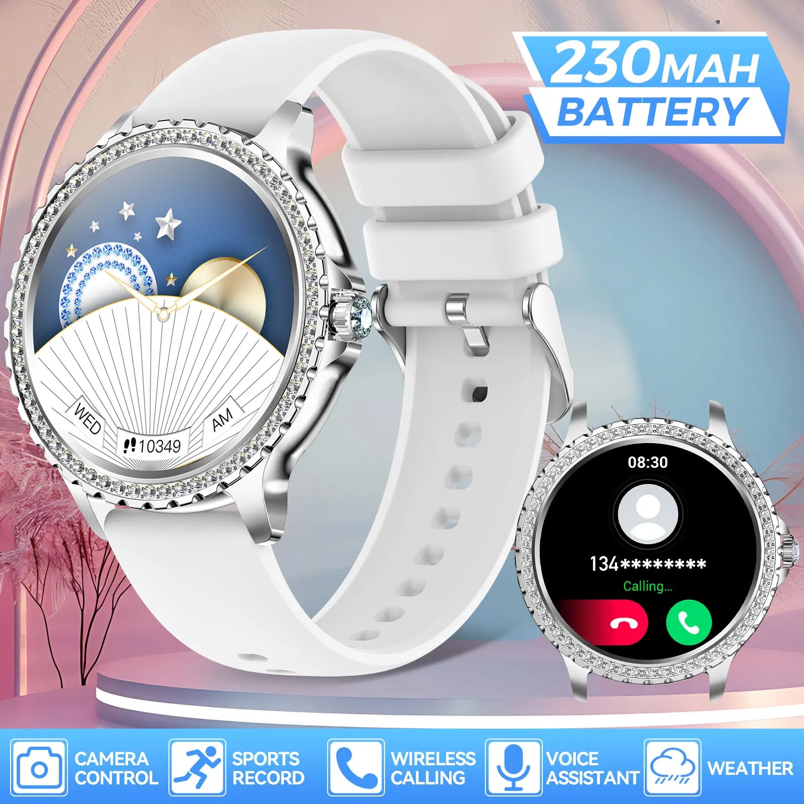 LaNikar Women's Smartwatch Fitness Tracker