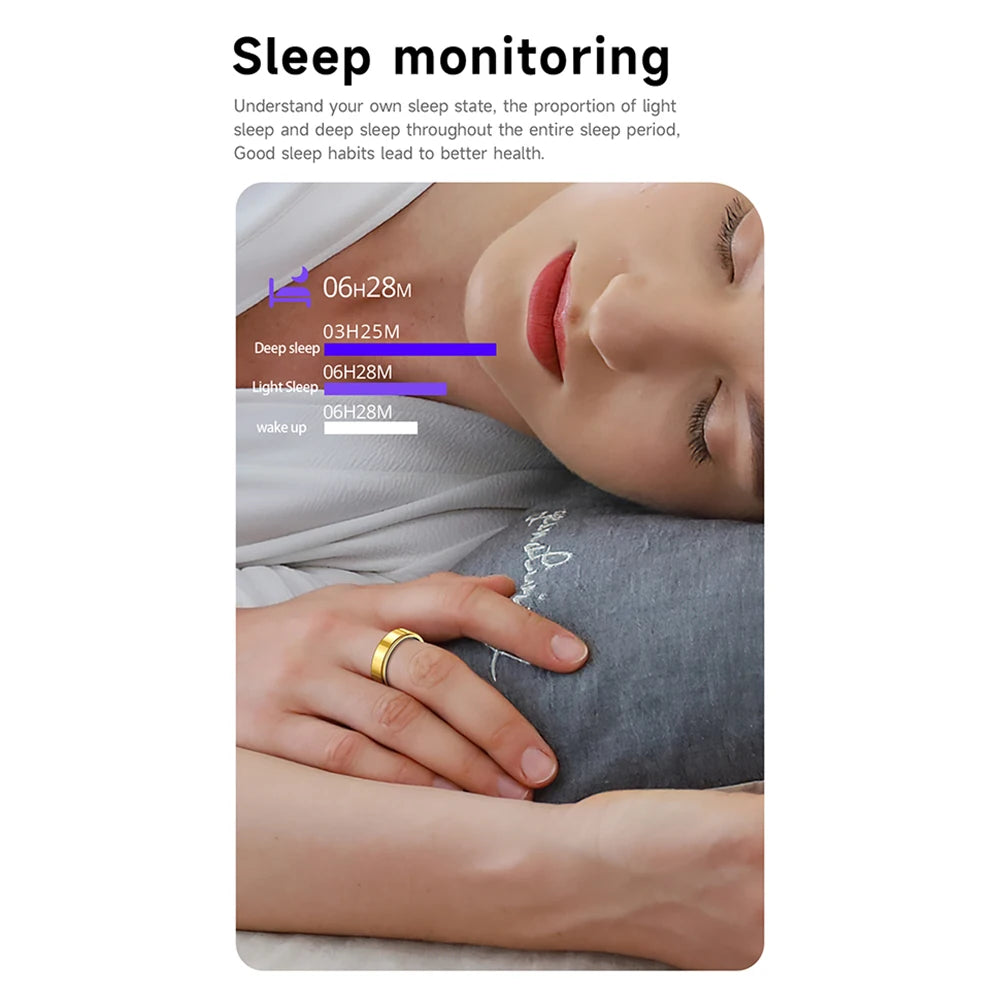 SR09 Smart Ring Health Tracker
